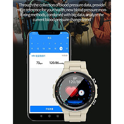 Yonis Montre Connectée IP67 Bluetooth 5.0 Multisport pas cher