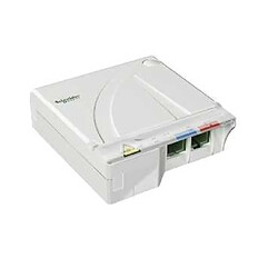 dispositif terminaison intérieur optique équipé 2 traversées sc/apc - schneider electric vdir326030