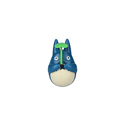 Semic Mon voisin Totoro - Figurine culbuto Mid Totoro with leaf 6 cm