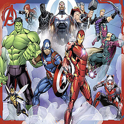 Ravensburger - Puzzle Marvel Avengers XXL - 100 pièces - version anglaise