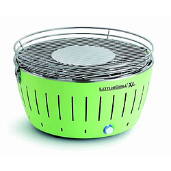 LOTUSGRILL Barbecue de table Grill au Charbon Modèle XL 43.5 Cm Lime lotusgrill - barbecue à charbon portable 43,5cm vert avec housse - lotusgrill xl vert