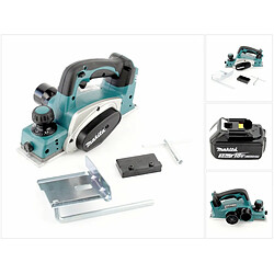 Makita BKP 180 Rabot sans fil 18V Li-ion + 1x Batterie Makita BL1830 B