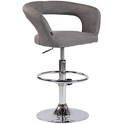 Non Tabouret de bar Jaen tissu 