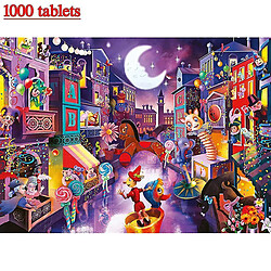 Universal 1000 pièces bricolage puzzle puzzle puzzles adultes 