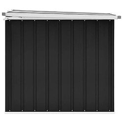 Avis vidaXL Boîte de rangement de jardin Anthracite 149x99x93 cm