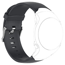 Wewoo Bracelet pour montre connectée en silicone Garmin Approach S3 noir 