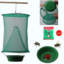 Justgreenbox Santé 1PCS Lutte antiparasitaire Piège à mouches réutilisable Piège à mouches suspendu Tueur de mouches Piège à mouches Cage en filet Piège à filet pour jardin Cour de la maison - 69054796