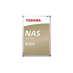 TOSHIBA N300 High-Reliability Hard Drive Disque dur interne - 12 To - 256 Mo - NAS - 3,5 - 7200 tpm Disque dur interne - SATA 6.0 Gb/s 3.5" - 7200 tr/mn