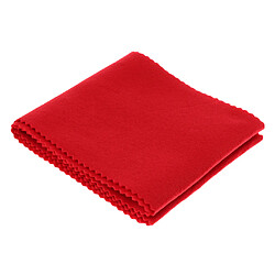 clavier de piano housse de protection chiffon anti-poussière pour accessoires de piano rouge