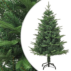 vidaXL Sapin de Noël artificiel Vert 120 cm PVC et PE