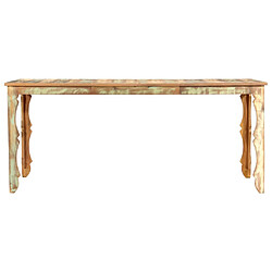 vidaXL Table de salle à manger 180x90x76cm Bois de récupération solide