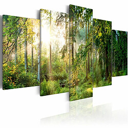 Paris Prix Tableau Imprimé Green Sanctuary 50 x 100 cm 