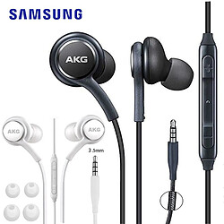 GUPBOO Écouteurs d'origine samsung AKG EO-IG955 avec microphone 3,5 mm écouteurs intra-auriculaires filaires pour Galaxy S10 s10E S10 PLUS S8 S8 + S9 note 8/9 