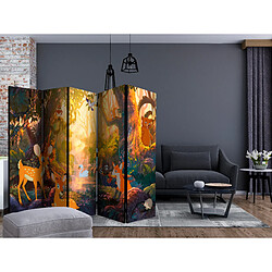 Artgeist Paravent - Animals in the Forest II [Room Dividers] [225x172]