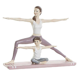 Signe Statuette Yoga Maman et Enfant 