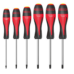 Jeu de 6 tournevis ULTIMATE, TORX KS TOOLS 922.6060 