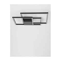 NOVA LUCE Plafonnier BILBAO Noir LED 42 W