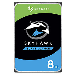 Seagate Technology SKYHAWK 8 To - 3.5'' SATA III 6 Go/s - Cache 256 Mo