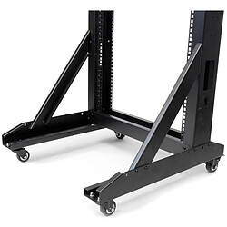 Acheter StarTech.com Rack de serveur 42U en acier robuste - Bâti rack à 2 montants avec roulettes