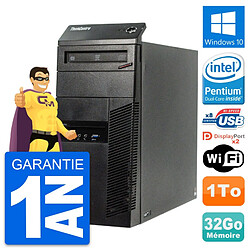 PC Tour Lenovo ThinkCentre M83 Intel G3220 RAM 32Go Disque 1To Windows 10 Wifi · Occasion 