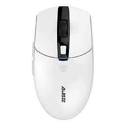 Universal Souris sans fil Souris gaming léger PMW3338 Puce Dispositif sans fil 6 couleurs Lumière LED Réglage 16000 (blanc) 