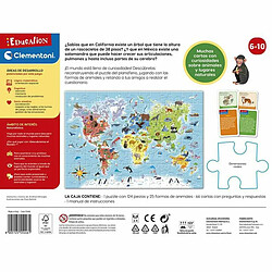 Avis Puzzle Clementoni Descubramos el mundo 124 Pièces 37 x 28,1 x 5,5 cm ES