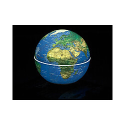 Avis Magneticland Globe TERRE lumineux en lévitation GM sur base bois GEOLITE