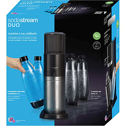 Machine à gazéifier l'eau + 2 bouteilles + 1 cylindre + 2 carafes - duoncb - SODASTREAM