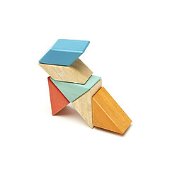 Acheter Lot de 6 blocs magnétiques en bois Tegu Pocket Pouch Prism, coucher de soleil