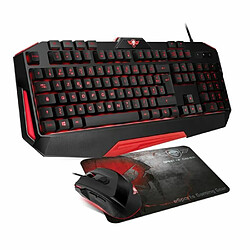 Pack GAMER 5 en 1 Spirit Of Gamer PRO-MK19 + CASQUE 7.1 + SOURIS + CLAVIER + TAPIS SOURIS + CONVERTISSEUR spirit of gamer