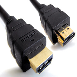 Hobby Tech Cable Hdmi 1.3 Double Blindage Contacts Or 2,50M Ps3/Xbox360
