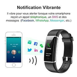 Acheter Montre Connectée Podometre Smartwatch Bracelet Connecté Écran Couleur Etanche IP68 Femme Homme Enfant Sport Cardio Fitness Tracker