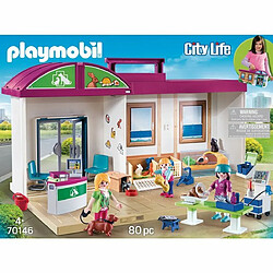 Playmobil® Clinique vétérinaire transportable Playmobil City Life 70146