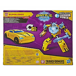 Hasbro Transformers Bumblebee Cyberverse Adventures - Robot électronique Trooper Bumblebee 14 cm - Jouet transformable 2 en 1