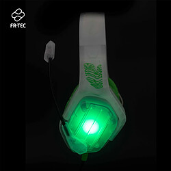 Blade Casques avec Microphone FR-TEC FT2015 Blanc Vert pas cher