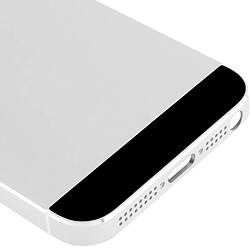 Wewoo Pour iPhone 5 argent Couverture arrière pleine d'alliage de logement pas cher