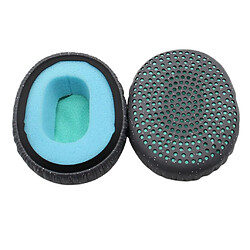 Avis 1 paire d'oreillettes coussin pour oreillette bleu skullcandy riff on ear