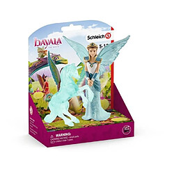 SCHLEICH - FILM Eyela avec sculpture licorne de glace 