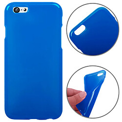 Techexpert Coque en tpu pour Apple iphone 6 et 6S bleue