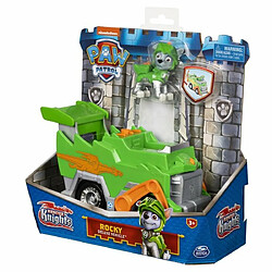 Spin Master Paw Patrol Rescue Knights Deluxe Vehicle Rocky 