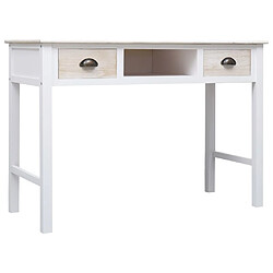 Avis Maison Chic Table console | Meuble d'entrée | Table d'appoint 110x45x76 cm bois -GKD95022