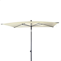 Parasol Aktive Crème Acier 200 x 230 x 125 cm