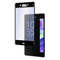 Sony Xperia X Compact 4G : Protection d'écran en verre trempé FULL Cover noir - Tempered glass Screen protector 9H premium / Films vitre Protecteur d'écran verre trempé Sony Xperia X Compact smartphone - Version intégrale avec accessoires - XEPTIO