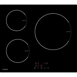 Plaque de cuisson induction OCEANIC 3 foyers L60 x P52 cm OCEATI3Z7