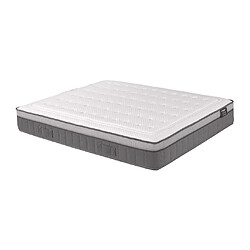 Vente-Unique Matelas 140 x 190 cm ressorts ensachés 7 zones et mémoire de forme ép.30cm - ASGARD de YSMÉE