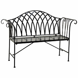 Banc Alexandra House Living Noir Fer 50 x 88 x 110 cm 