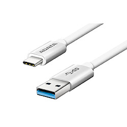 ADATA USB-C - USB 3.0, 1m câble USB USB C USB A Mâle Blanc