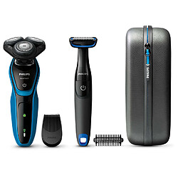 Appassionata Philips Aquatouch rasoir 100% etanche + Tondeuse kit S5050/64 