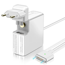 Chargeur mural MagSafe 2 MacBook Pro Retina 13'' 60W Rapide A2-60 LinQ Blanc