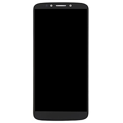 Wewoo Pour Motorola Moto E5 Ecran noir LCD + Tactile Pièce détachée